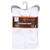 SOCK RT CREW 6PK WHITE L