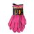 GLOVE NO ROPING PINK XL