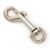 BOLT SNAP 1/2"- ROUND SWIVEL NICKEL