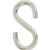 1/8" ZINC "S" HOOK