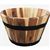 PLANTER BARREL WOOD RND 29CM