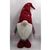 55H PLUSH GNOME DECOR RED