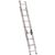  16' ALUMINUM EXTENSION LADDER TYPE 3- 200LB LIMIT