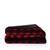 BLANKET WGHTD RED BLK BUFFALO