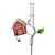 METAL RAIN GAUGE STAKE-BARN