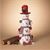 26"H PLUSH HOLIDAY STACKING SNOWMEN FIGURINE