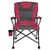 CHAIR CAMP LUXURY HEATED RED