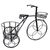 17" TRICYCLE METAL PLANTER