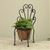 19" METAL CHAIR PLANTER