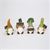 Resin Vegetable Gnome Holding Sign 4 Asst