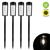 Danson Décor Solar Led Plastic Stake Lights Set Of 4