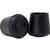 1-Inch Inside Diameter Rubber Leg Tips, Black