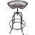 Adjustable Metal Tractor Seat Stool