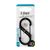 S-BINER  STAINLESS STEEL DUAL CARABINER #3 BLACK